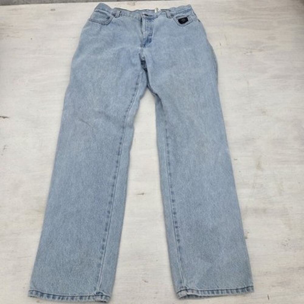 Harley Davidson Women’s Blue Straight-Leg Jeans size 12L Classic